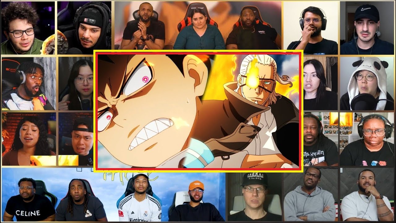 Fire Force Season 3 Episode 3 Reaction Mashup | 炎炎ノ消防隊