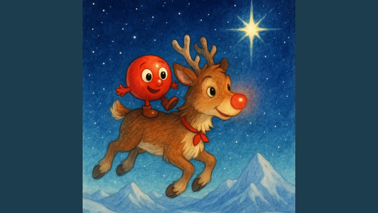 Weihnachten mit Rudolf und Santa