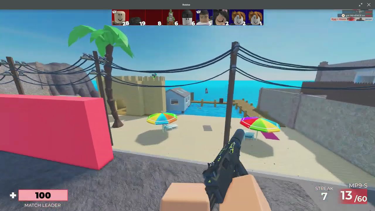 Roblox Arsenal Gameplay 4K HDR