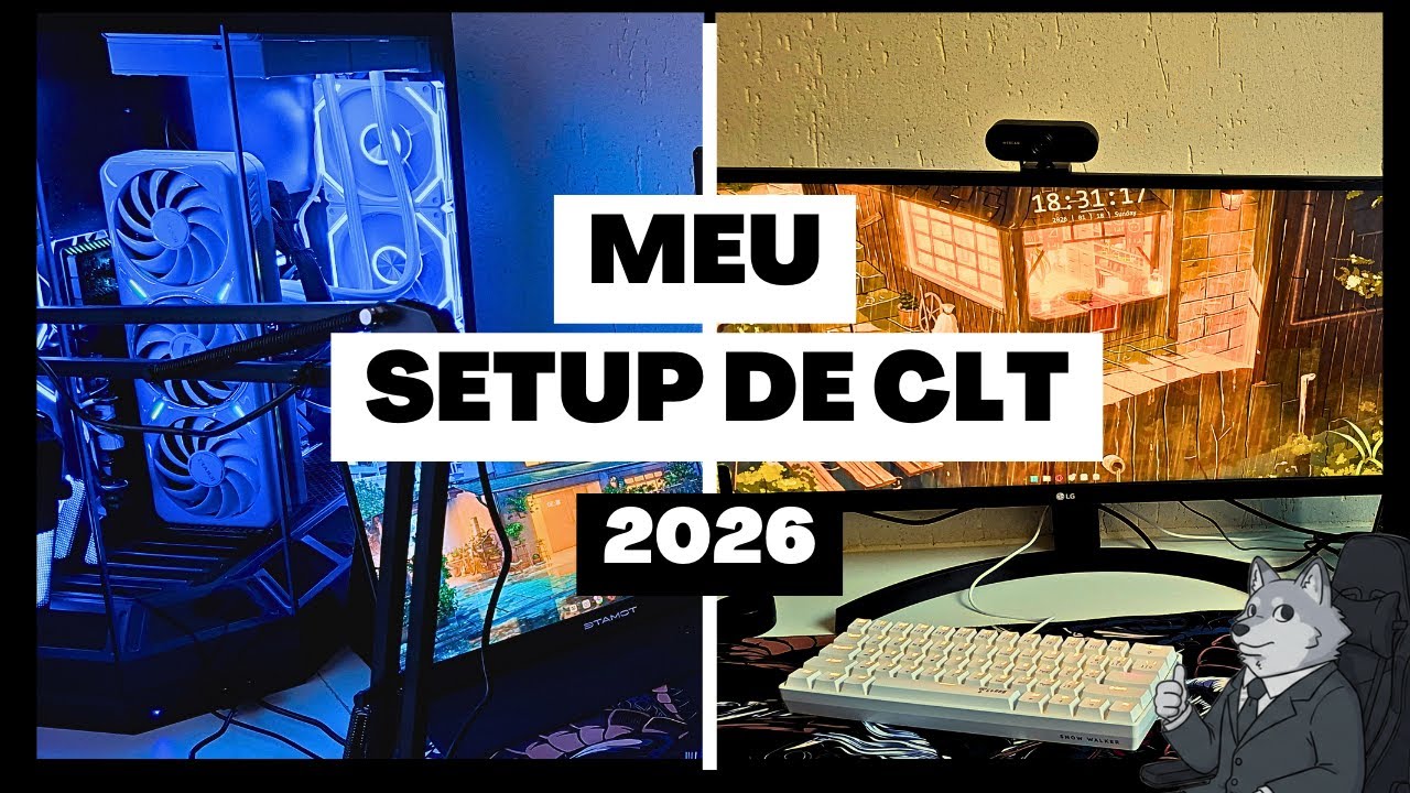 Setup Gamer de CLT para 2026 - Genérico e Interessante