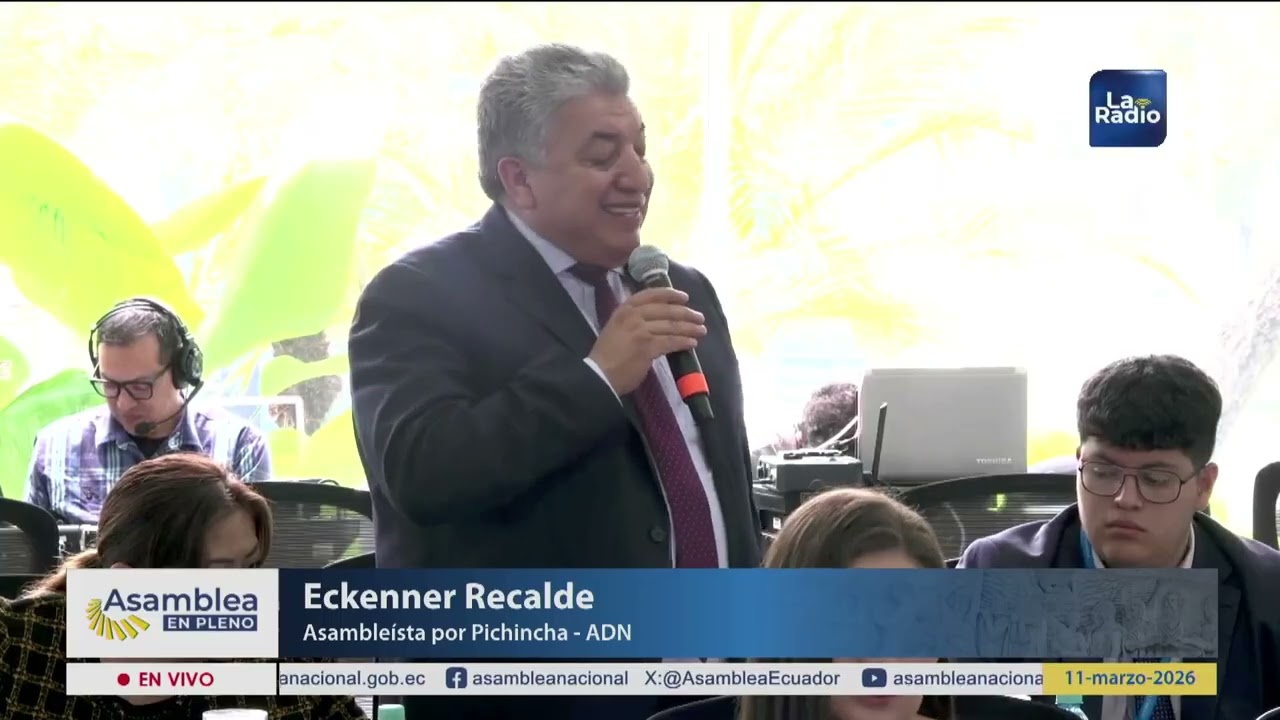 Asambleista Eckenner Recalde   Sesión 064