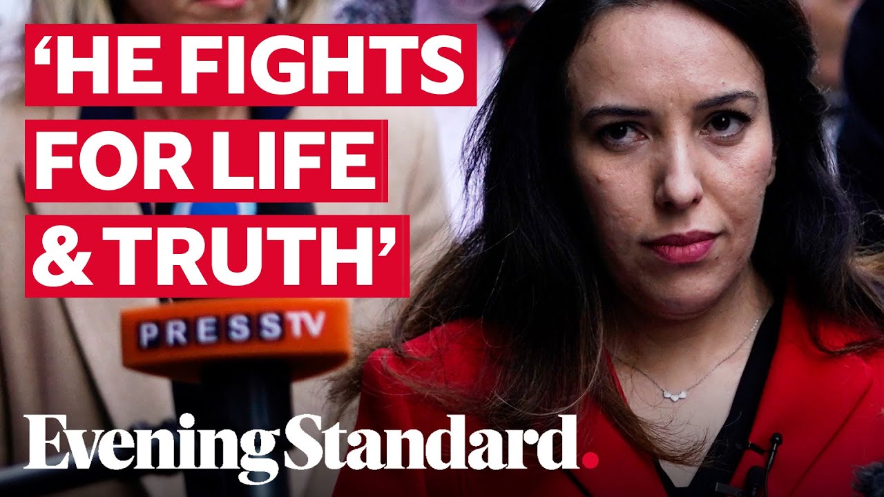 Julian Assange's fiance Stella Morris delivers statement outside the Old Bailey