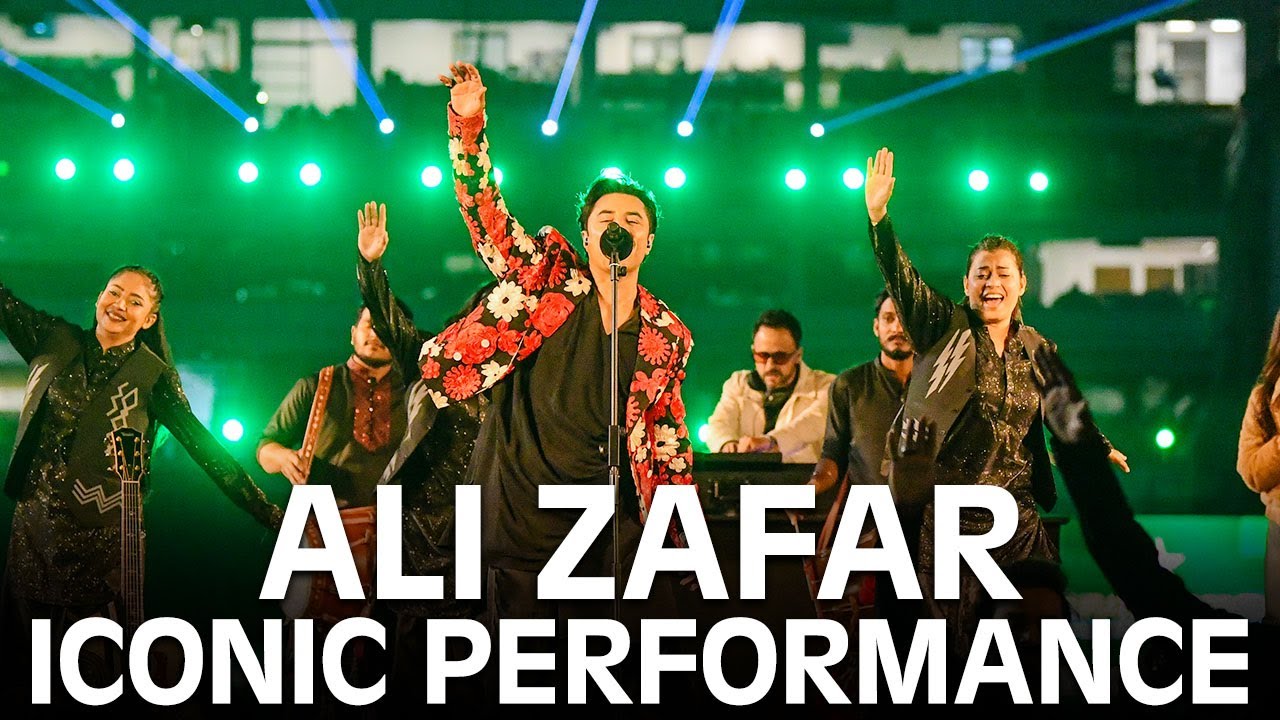 Iconic Performance By Ali Zafar at the Grand Inauguration of the Newly Buil NBSK | PCB | MA2K