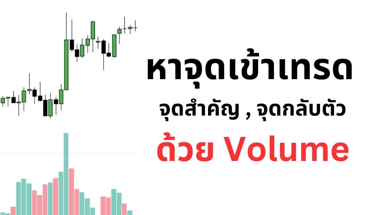 หาจุดเข้าเทรดด้วยวอลุ่ม (ฉบับมือใหม่เข้าใจง่าย)