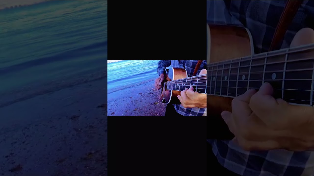 The Waters Edge Gelliswick Bay🏴󠁧󠁢󠁷󠁬󠁳󠁿#Pembrokeshire #folkguitar #framusguitar