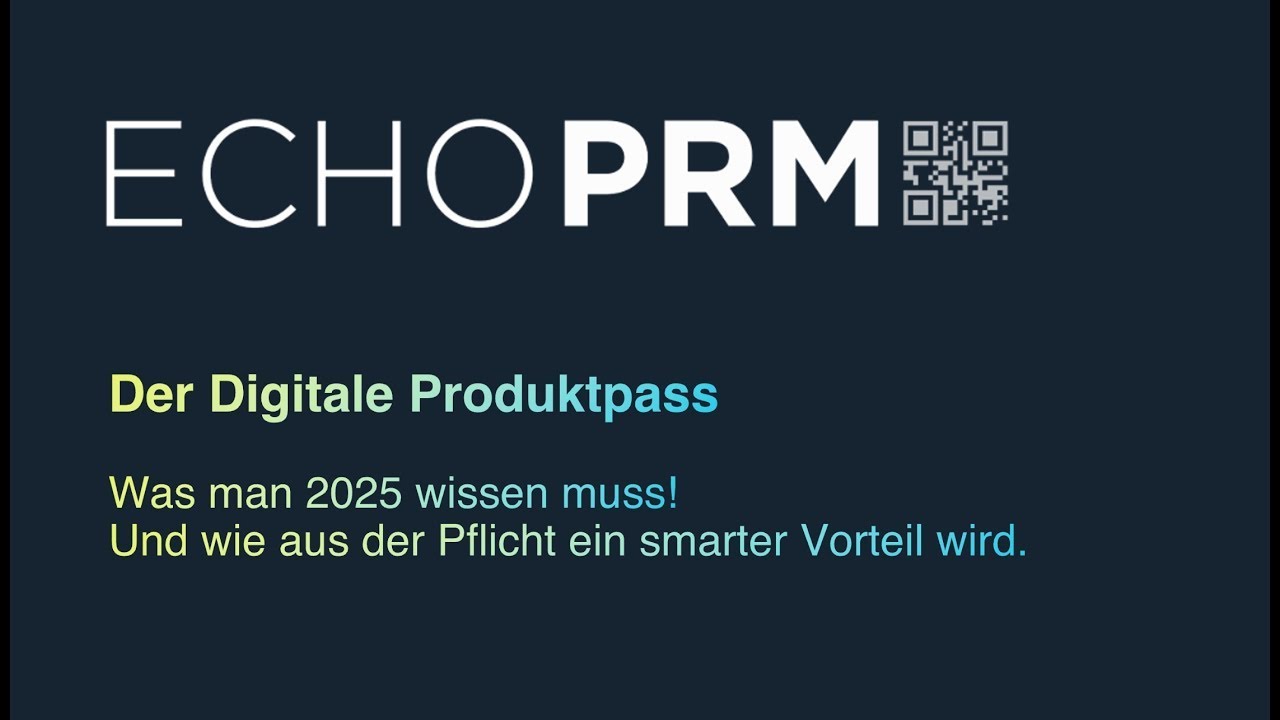 Der Digitale Produktpass (DPP) 2025