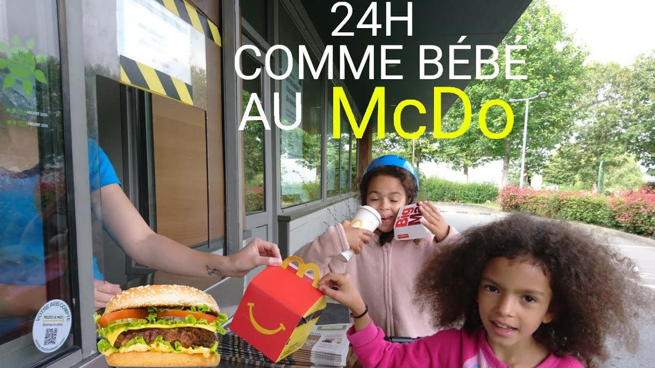 ON COMMANDE AU McDRIVE EN BÉBÉ