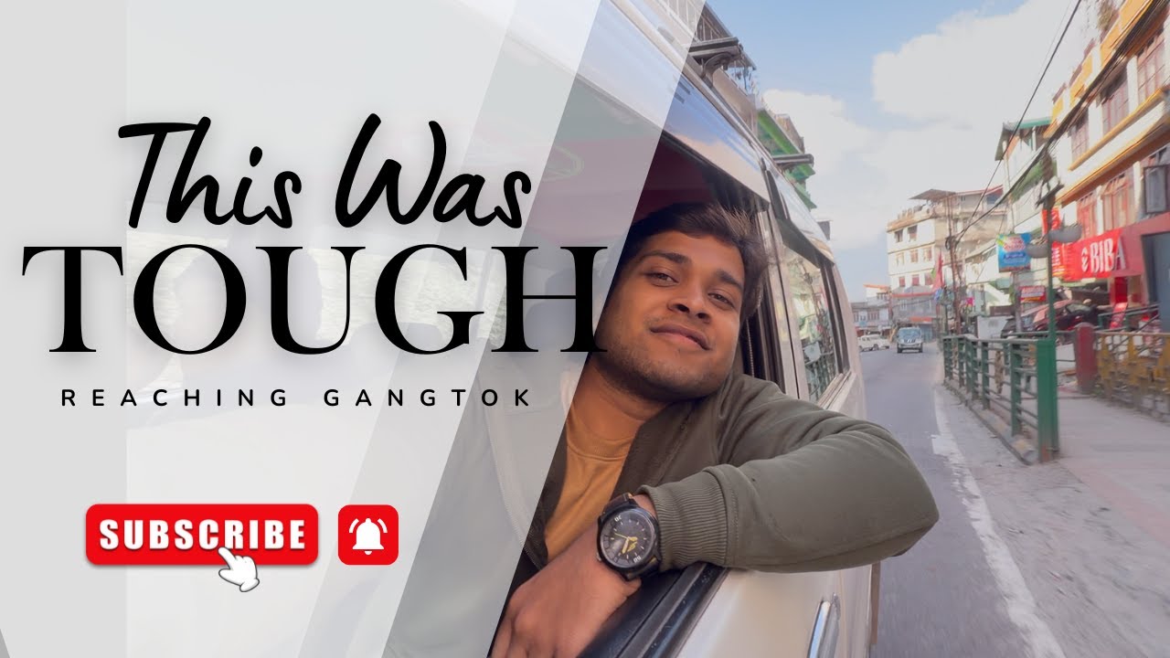 This Was Tough 😓 | Train Journey, NJP to Gangtok | Sikkim Travel Vlog EP 2