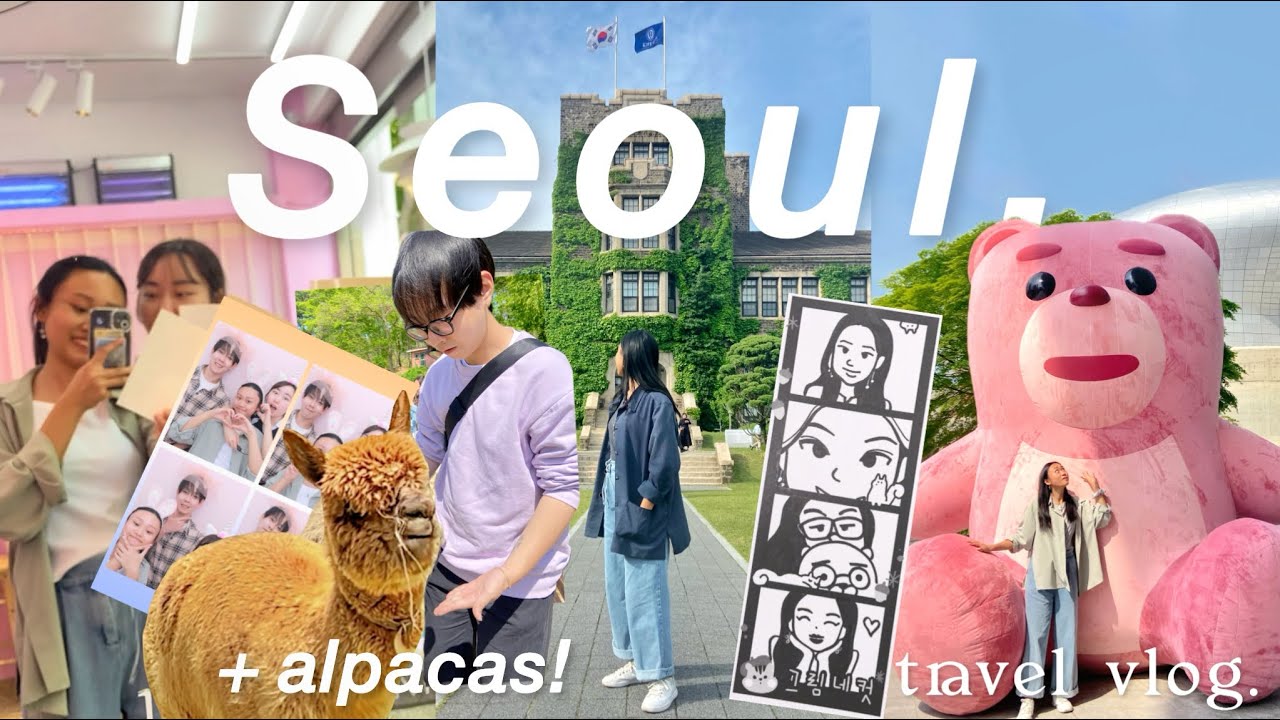 4 DAYS IN SEOUL FUN ITINERARY | KOREA VLOG 🇰🇷🌷