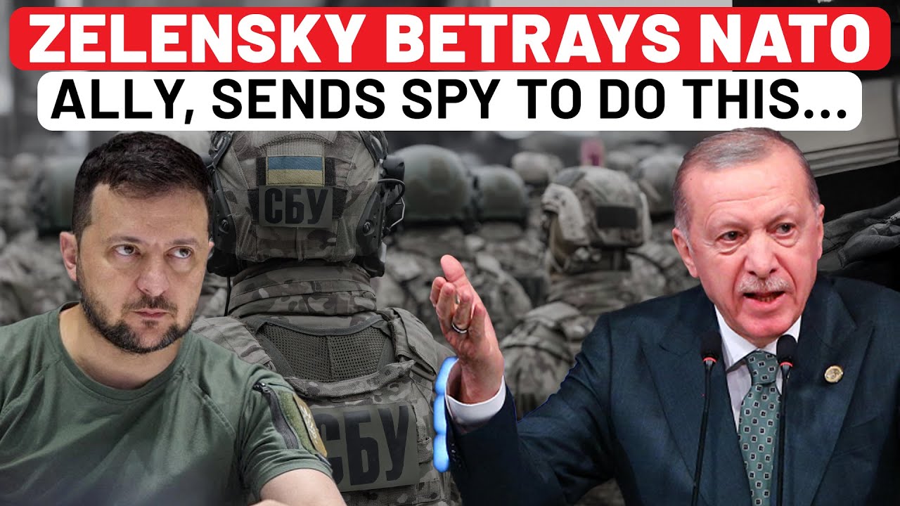 Zelensky Betrays NATO Ally Which Sent Weapons: Ukraine Spy Found Doing This In Turkey…| Russia War