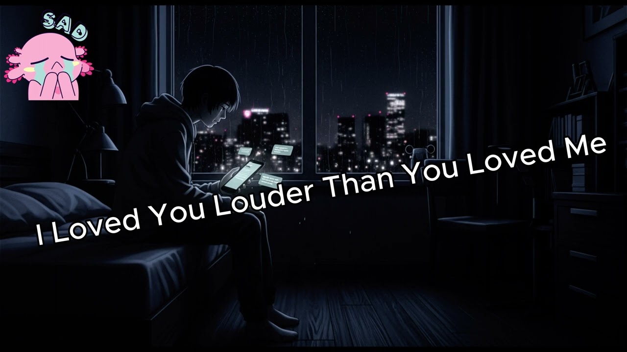 I Loved You Louder Than You Loved Me || 🎧 Original English songs ✨ Love & heartbreak
