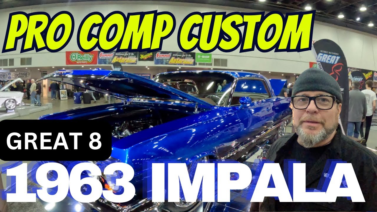 PAST RIDLER WINNER 2024 GREAT 8 1963 IMPALA PRO COMP CUSTOM