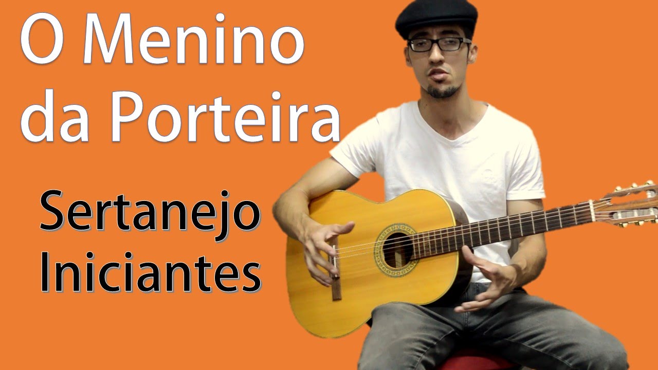 Aula de Violão   O Menino da Porteira Solo Fácil de Sertanejo Iniciantes