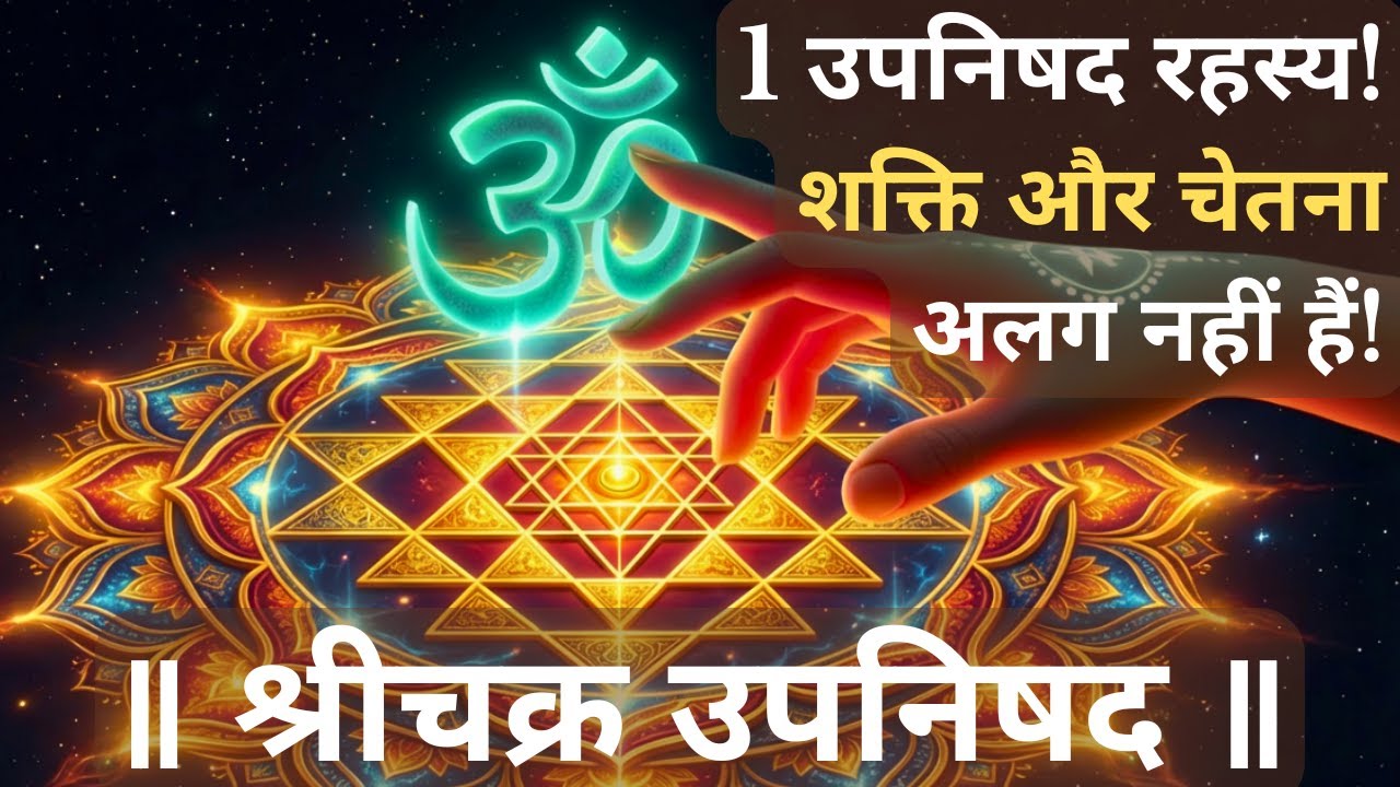 99% लोग शक्ति और चेतना को गलत समझते हैं | Shri Chakra Upanishad Explained in Hindi