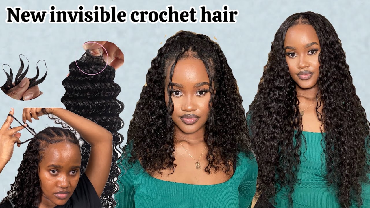 new INVISIBLE MICRO-LOOP CROCHET HAIR | Seamless crochet Install | QVR HAIR