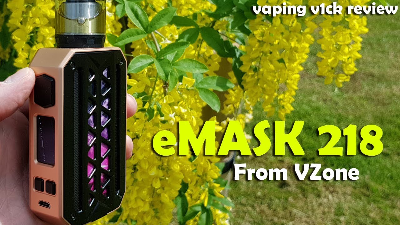VZone eMask 218w Mod - Water Resistant? lets see!
