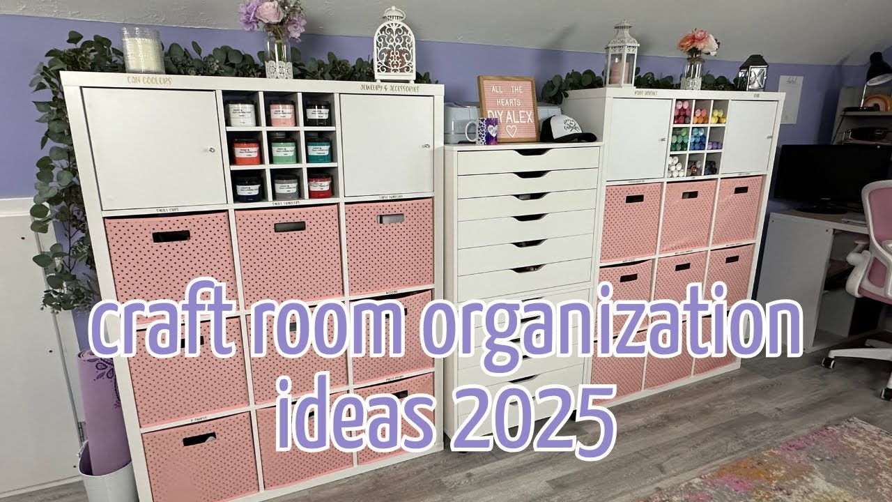 How to choose the best organizers for your craft room | Craft Room Organization Ideas 2025