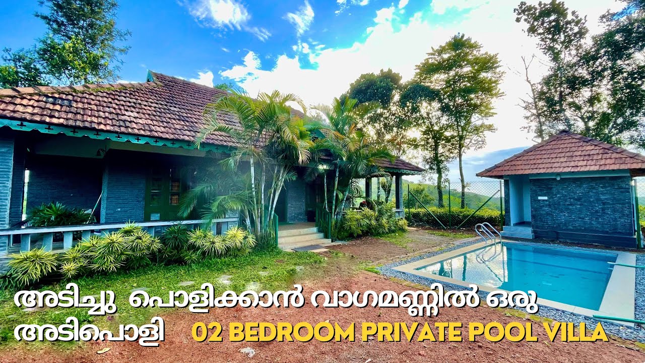 02 Bedroom Private pool Villa - Vagamon, Best for Bachelors and Family get together