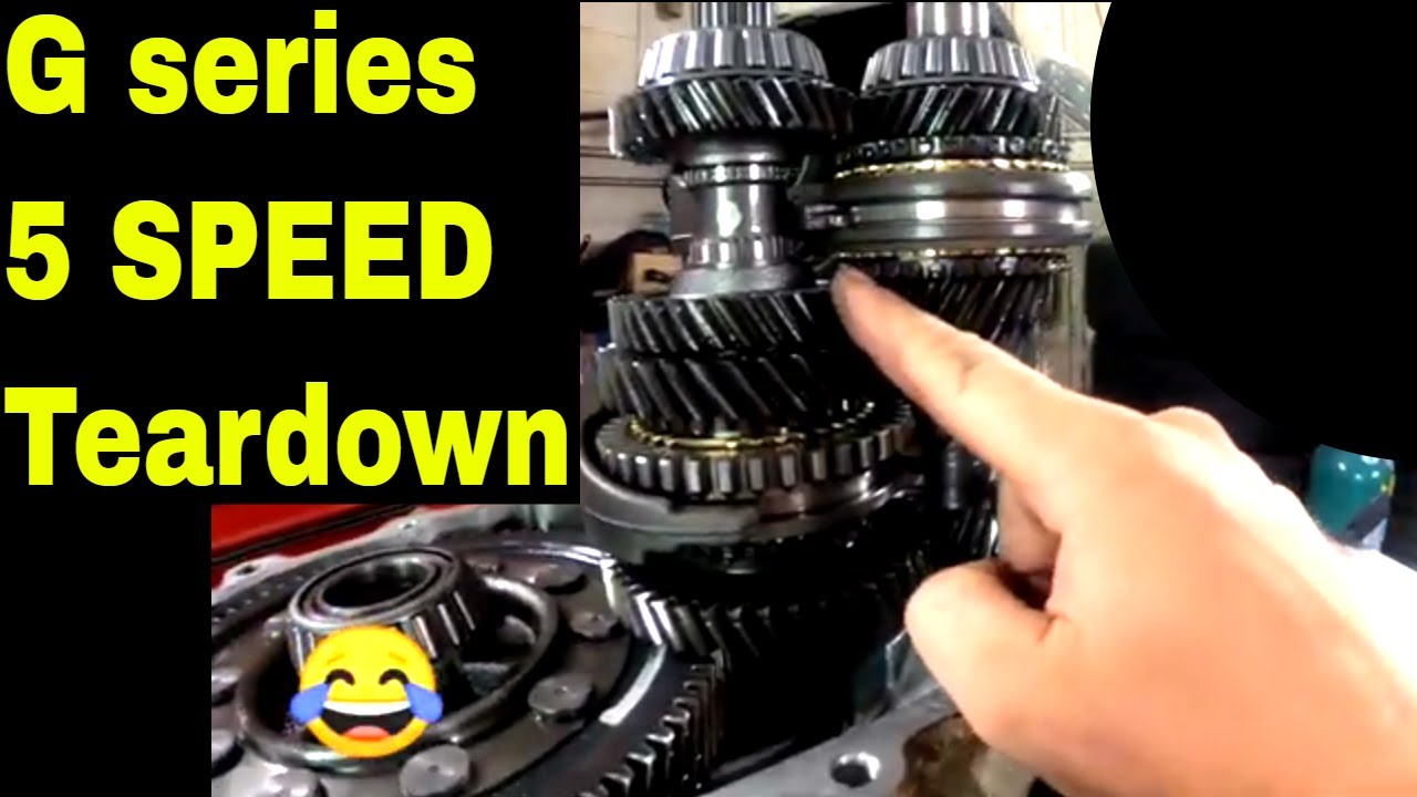 G series transmission tear down! and assembly!