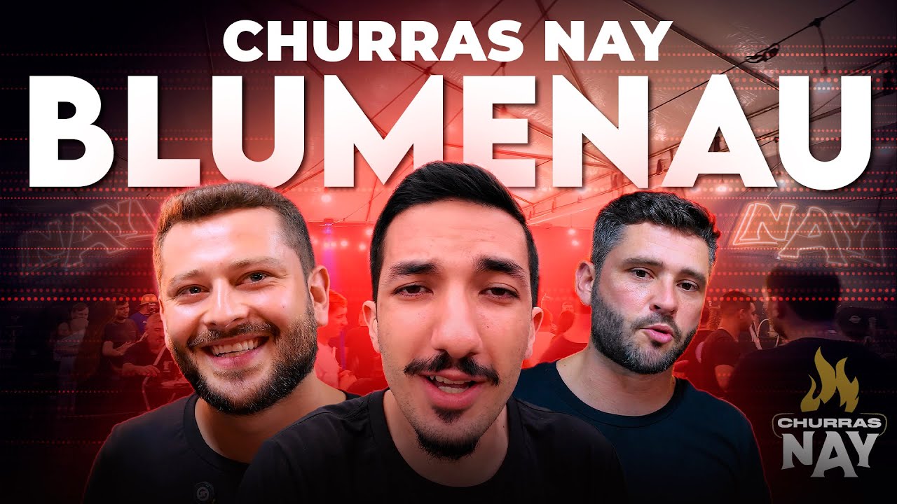 FIZEMOS UM CHURRAS NAY ÉPICO EM BLUMENAU