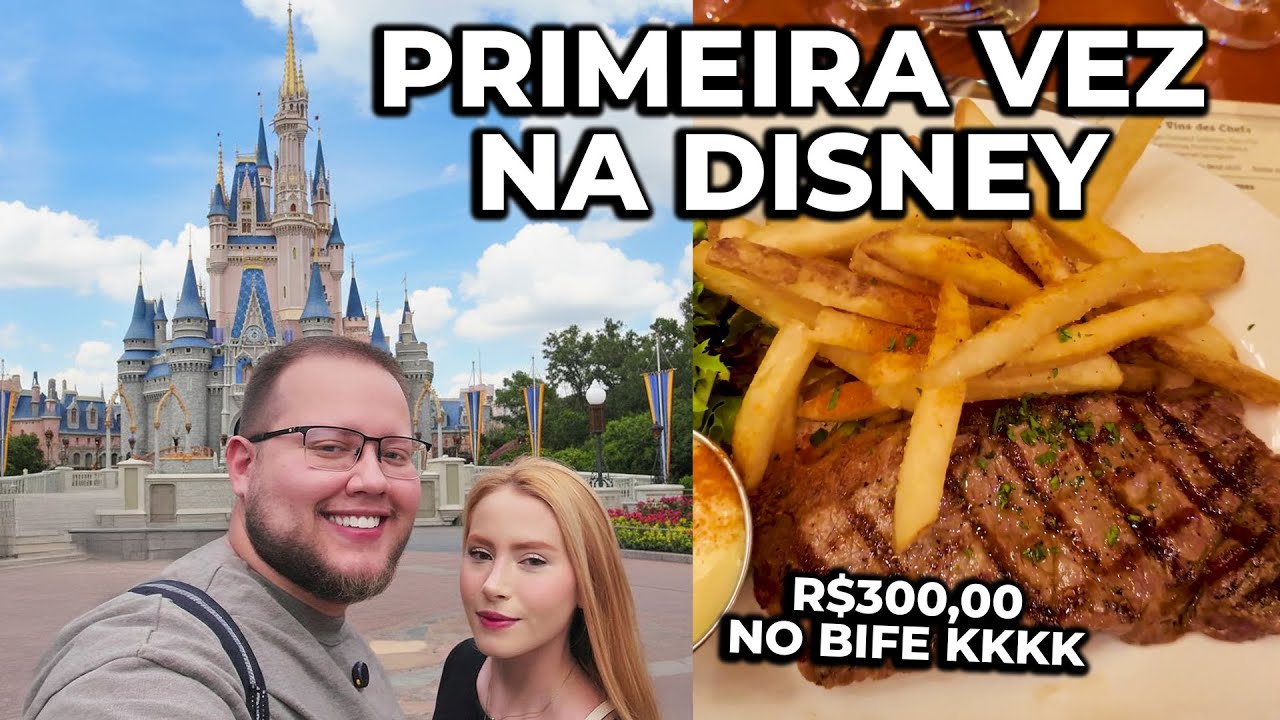 COMENDO TUDO NA NOSSA PRIMEIRA VEZ NA DISNEY EM ORLANDO