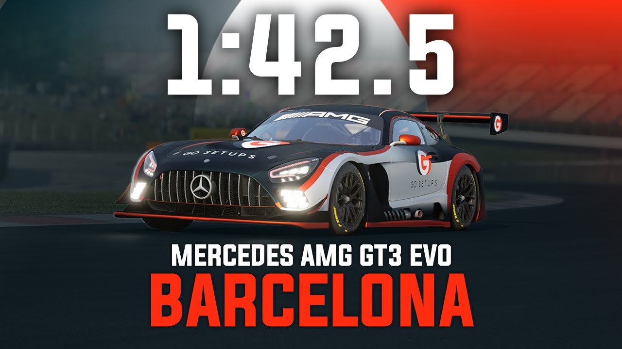 Barcelona 1:42.5 - Mercedes AMG GT3 EVO - GO Setups | ACC 1.10.2