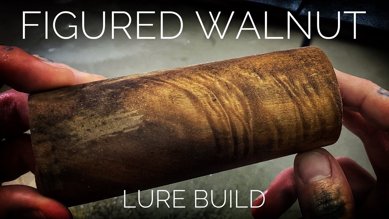 Making a Lure using Figured Walnut