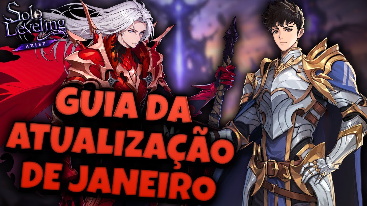2 CÓDIGOS - GUIA DA ATUALIZAÇÃO DE JANEIRO - SOLO LEVELING ARISE