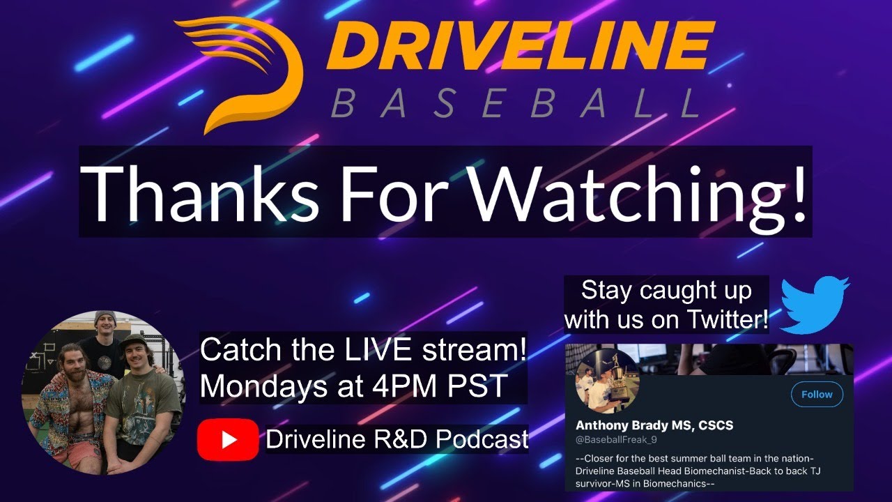 Driveline PULSE - Throwing Workload Management | Driveline R&D Pod Ep 61