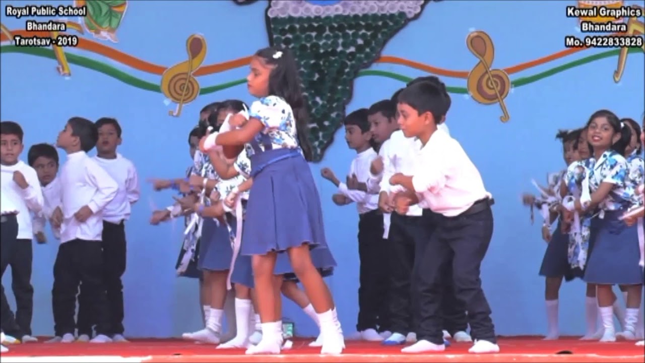 Part - 2 | 1st Standard Students Performed in Tarotsav 2019 | Royal Public School Bhandara