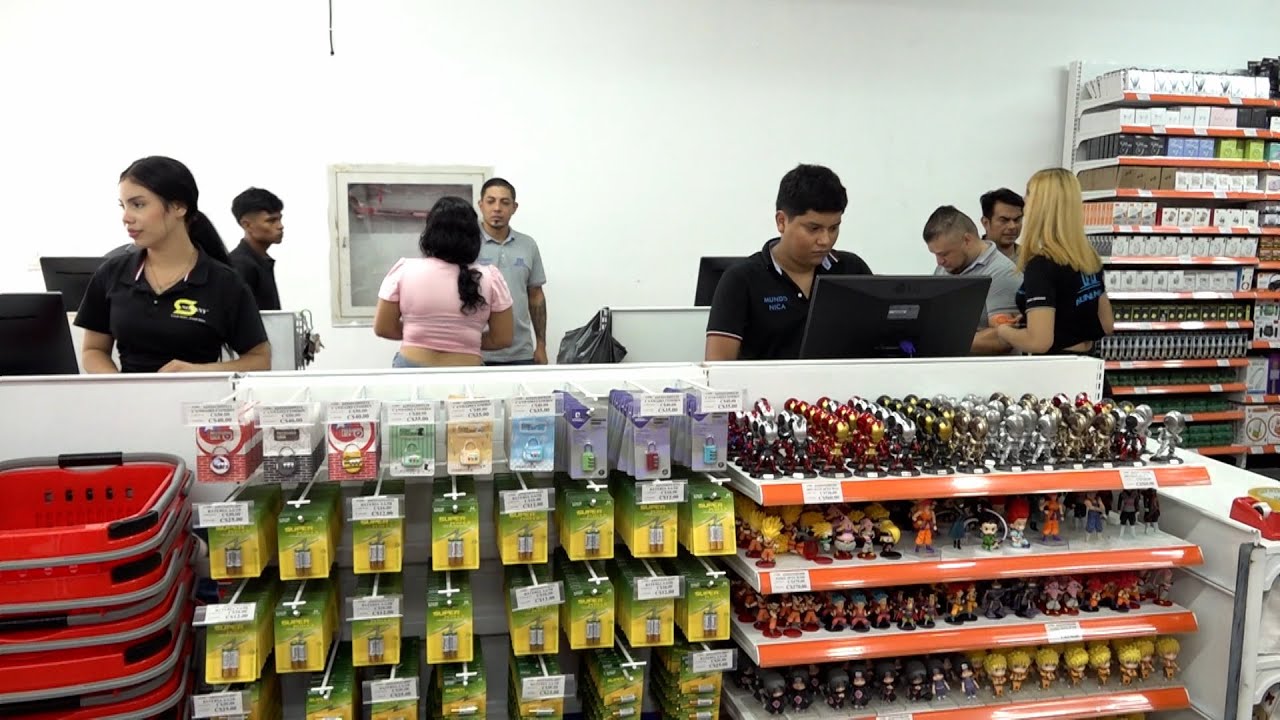 Crece cadena de tiendas chinas en Nicaragua, inauguran la sucursal número 20