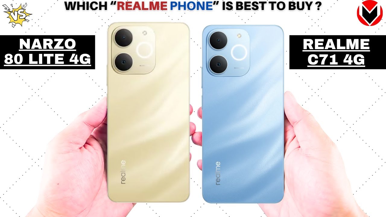 Realme Narzo 80 Lite 4G Vs Realme C71 4G - Best Phone Under 10000  /- ?