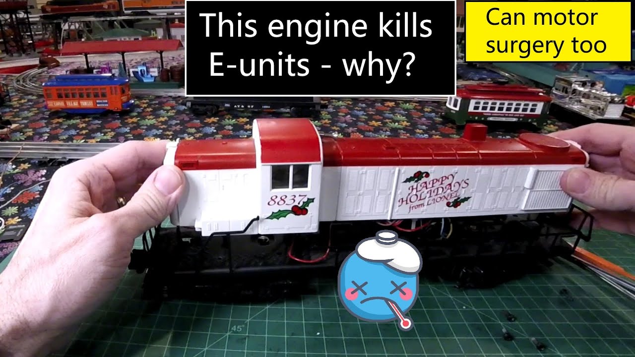 Неисправный Lionel RS3 1994 года выпуска — поиск и устранение неисправностей. 6-18837 Счастливых ...