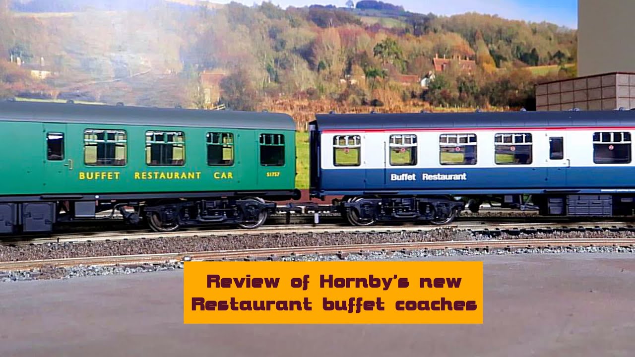 Close up on Hornby Restaurant Buffet Coaches (R4971-73) Review