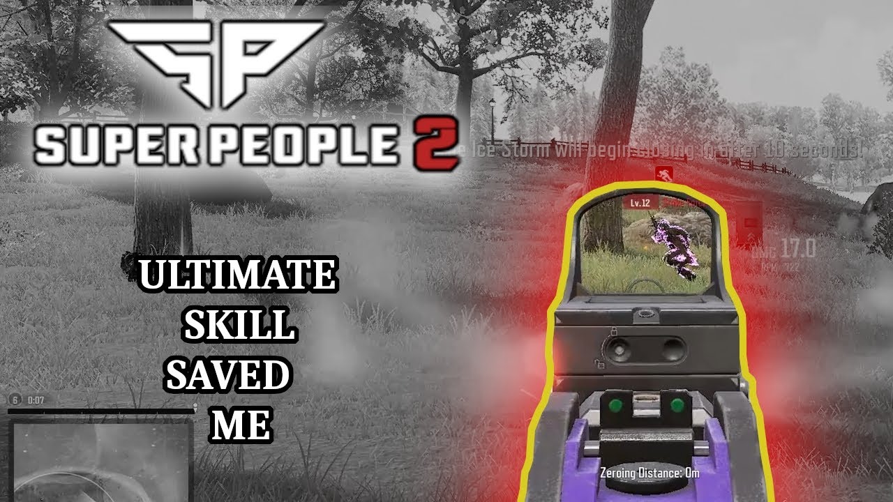 Ultimate skill saved me | SUPER PEOPLE 2