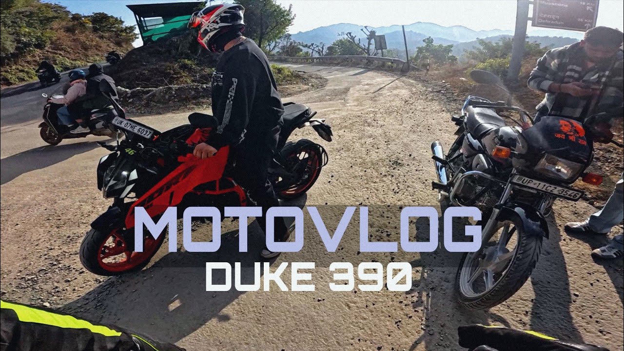 KTM DUKE 390 gen 3 - Mountain Ride 🥵💨Stock Exhaust Sound 