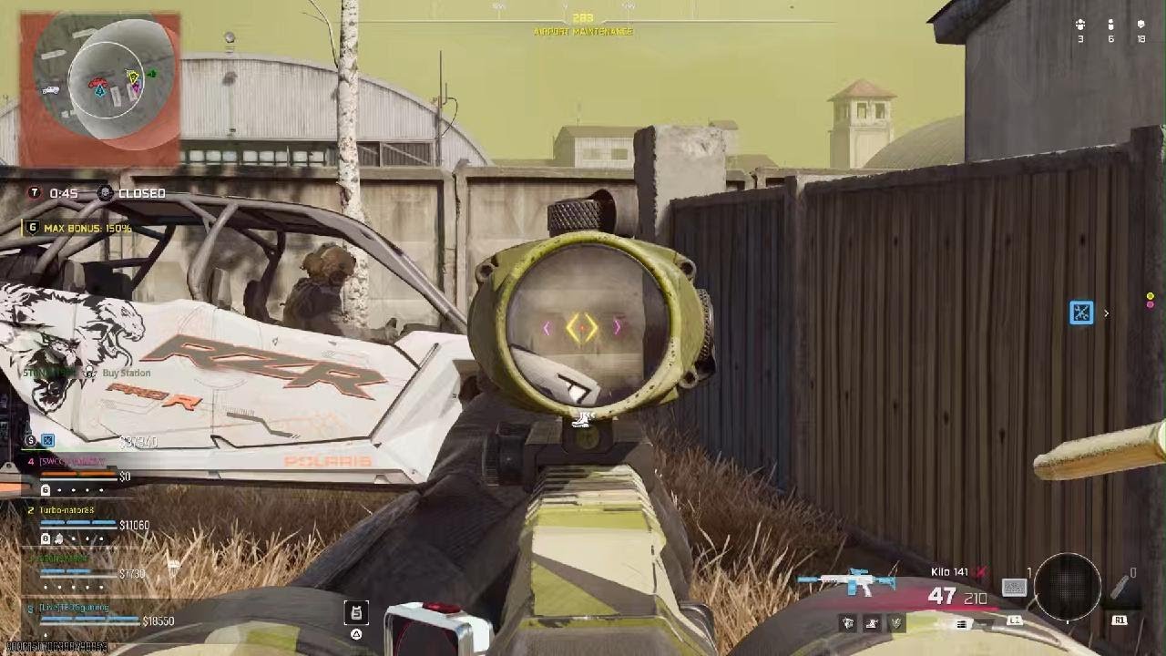 Here is my most recent game of Warzone .