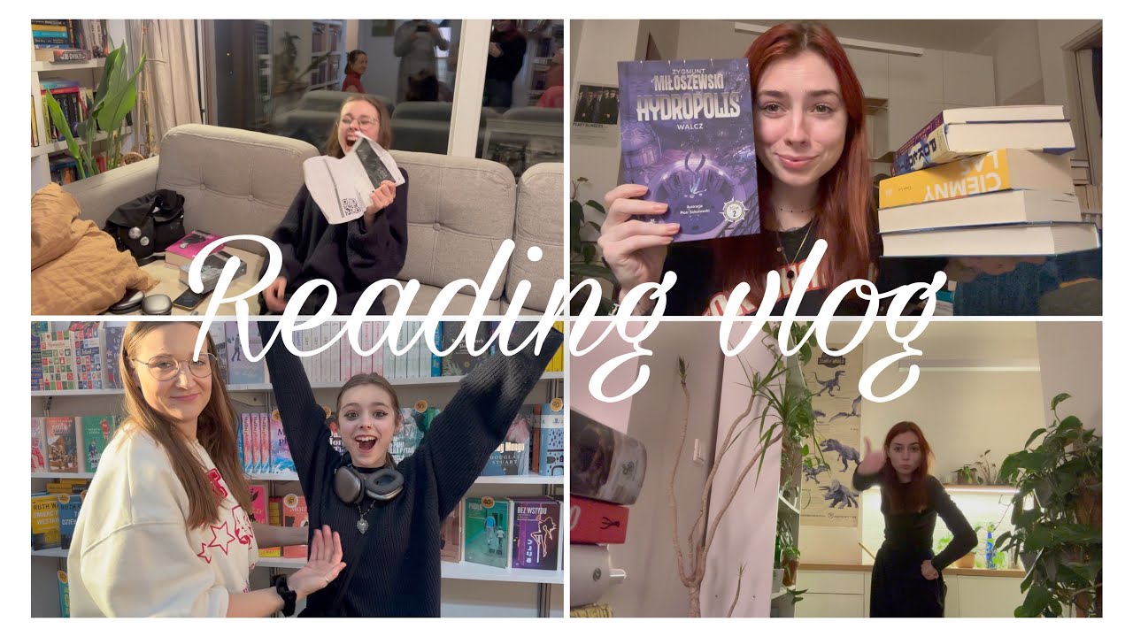 Urodziny Toli, Hydropolis, dużo przygód i jedzenia 🥳📖❤️ READING VLOG 📚