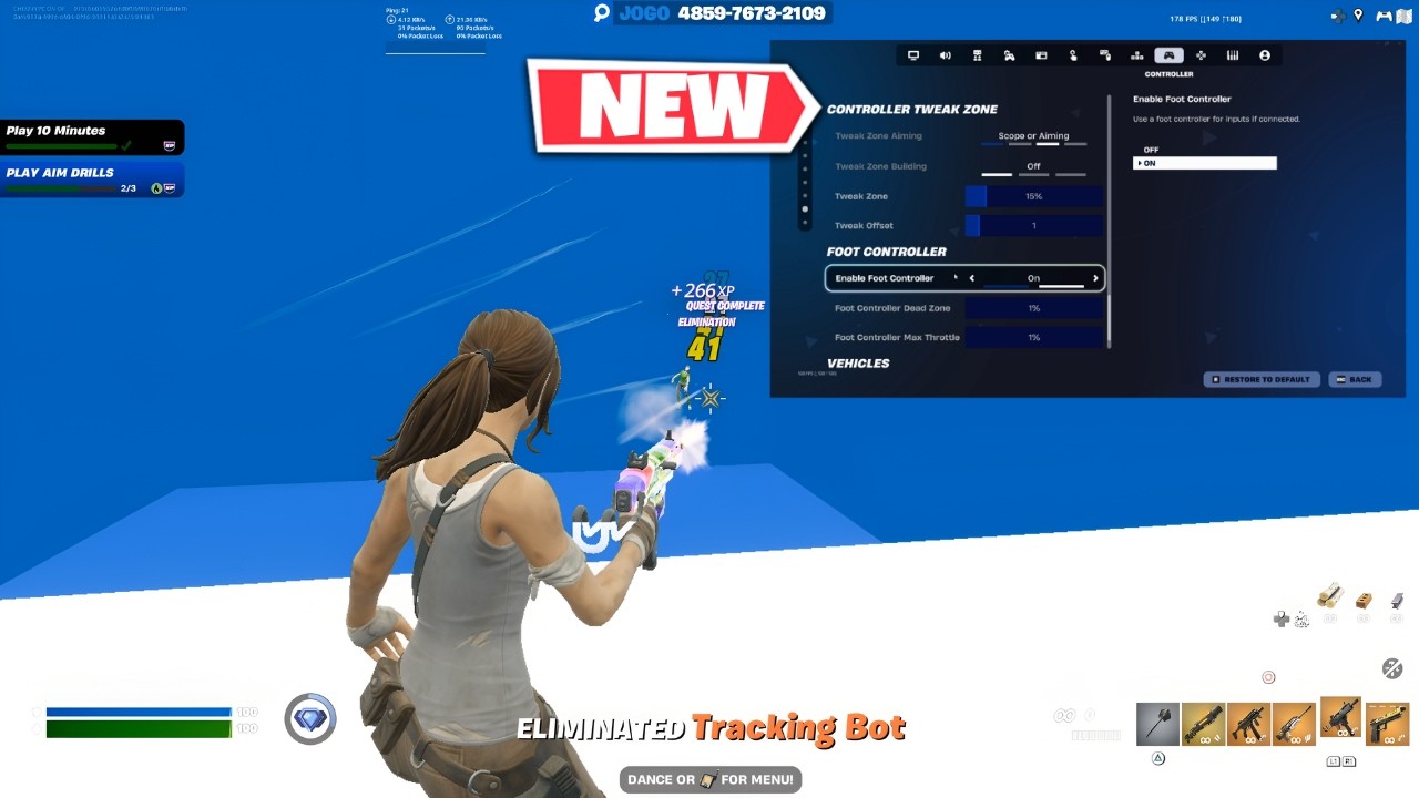 TWEAKNITE: MAJOR  Controller Settings Update For Chapter 7 Season 3