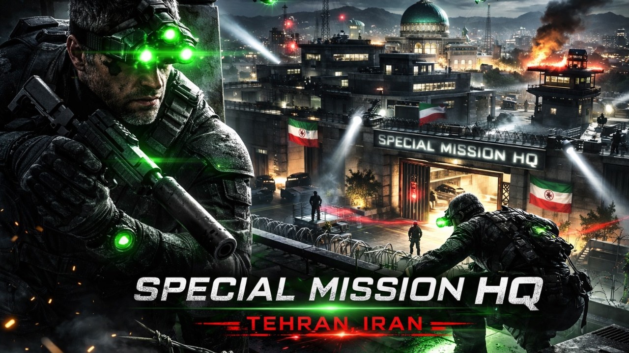 Inside Enemy HQ in Tehran | Splinter Cell Blacklist Stealth Mission