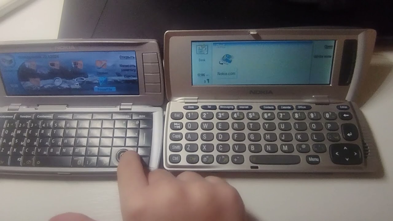 сравнение Нокиа 9500 и Нокиа 9210