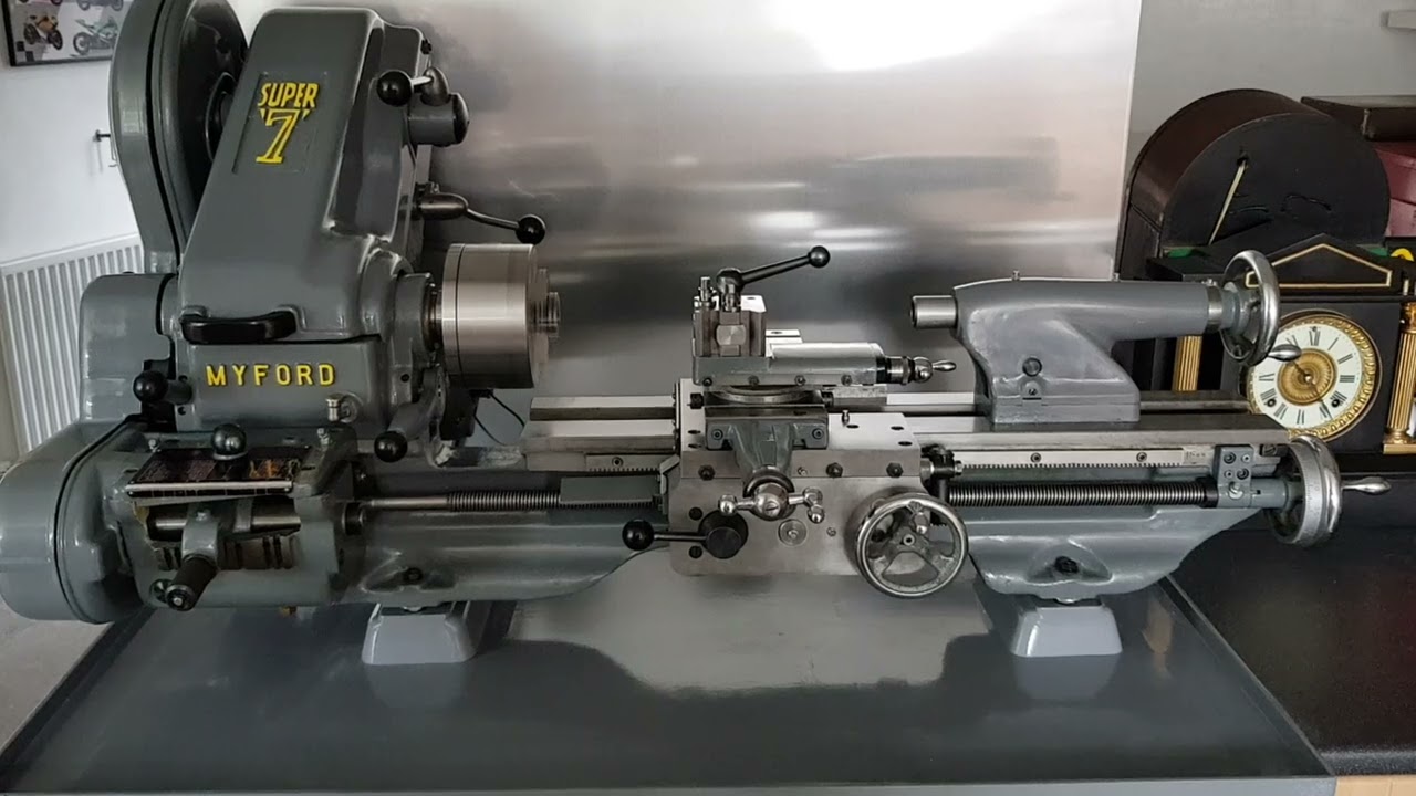 Myford super 7 lathe made in 1973