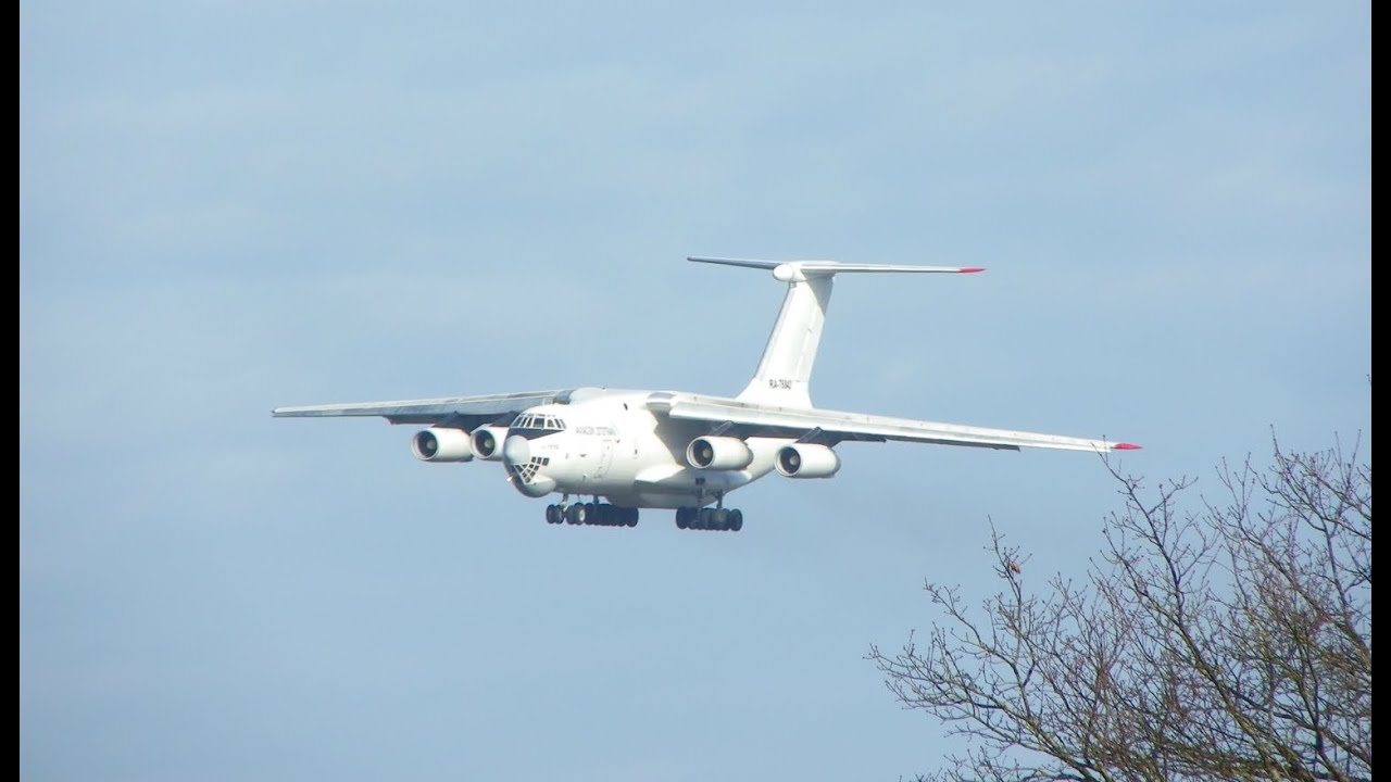 Ilyushin Il-76TD Aviacon Zitotrans (RA-76842) || Landing || LFLX || HD