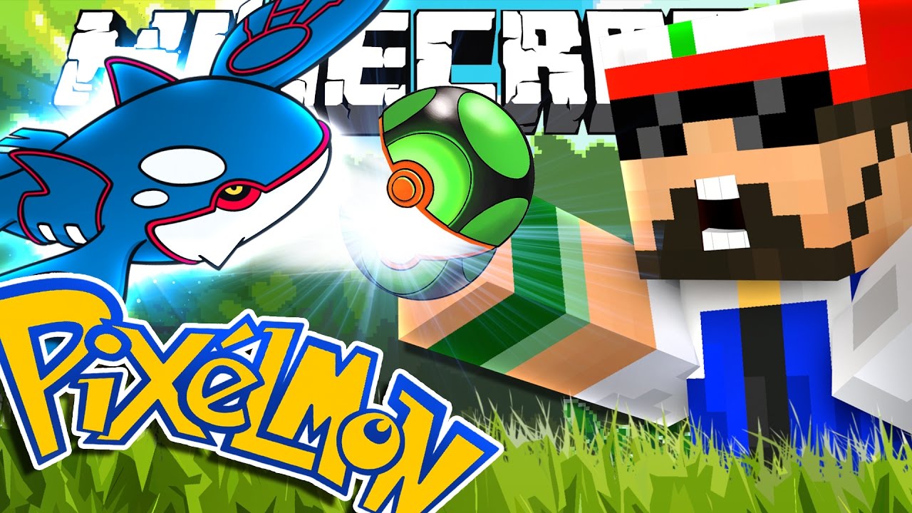 I use DUSK BALLS to catch a KYOGRE! in Minecraft Pixelmon!