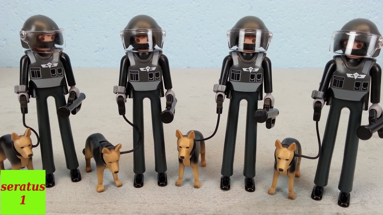 Riesige SEK Polizisten selber bauen Playmobil seratus1 Custom