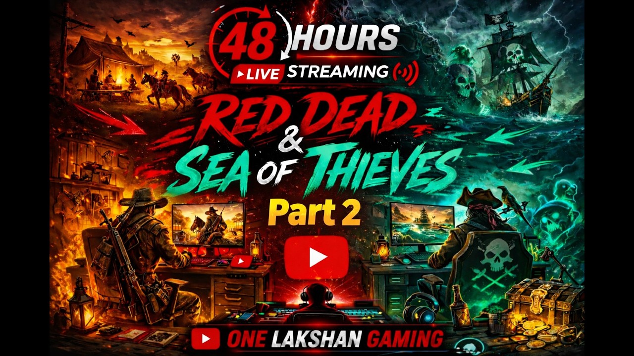 මට තව දුරටත් පුළුවන්ද? 😱 | 48 Hours LIVE Challenge | Part 2 | Lakshan Gaming”