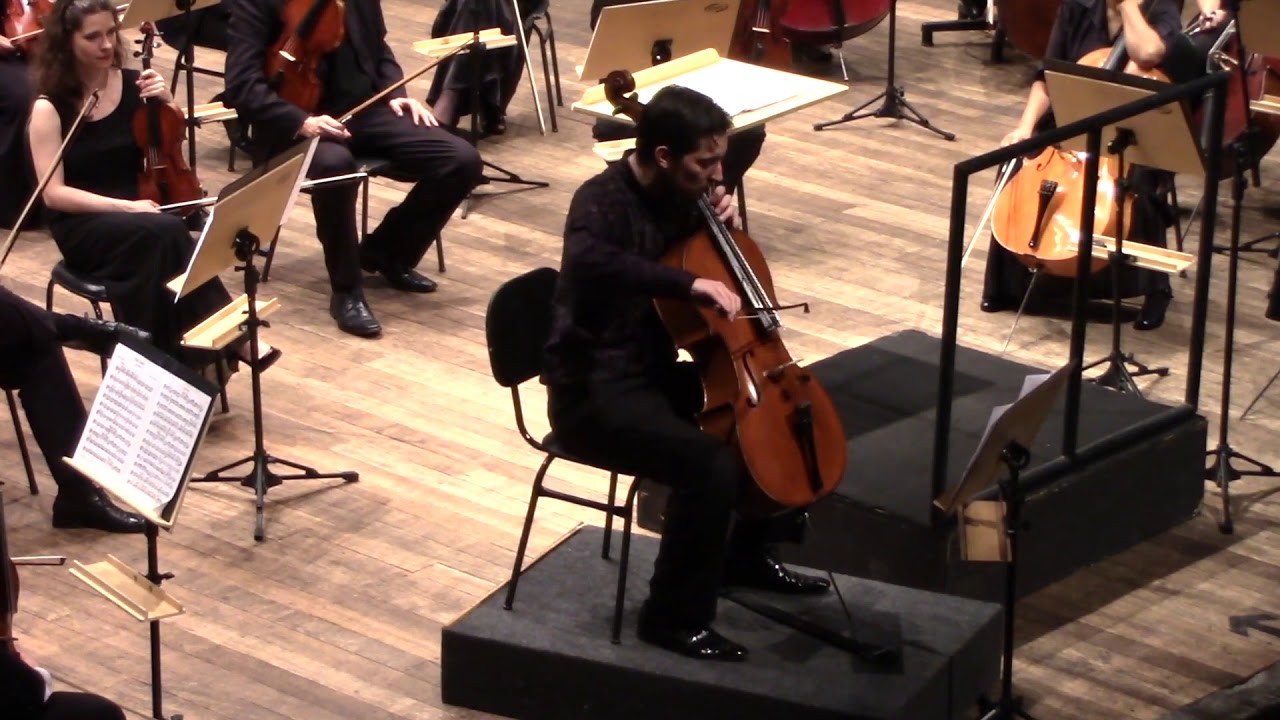 Ilia Laporev - March for solo cello - Prokofiev