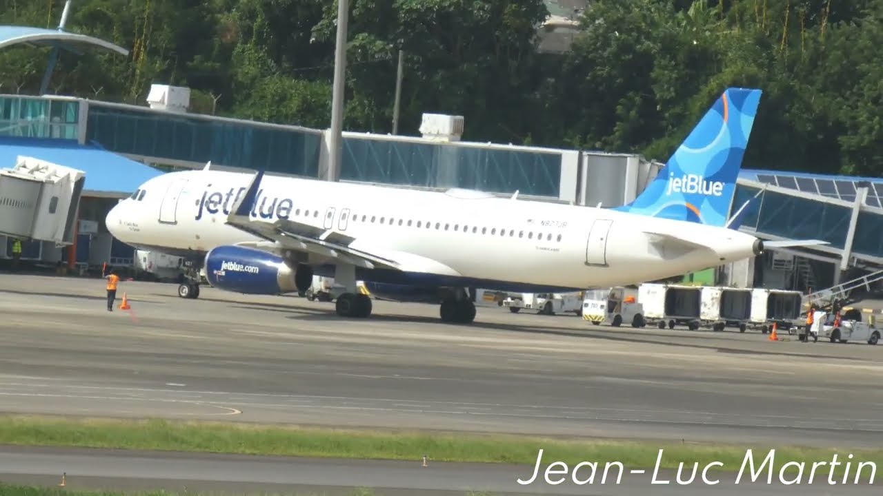 JetBlue Inaugural Flight B61639 To St. Vincent #AIA #StVincent #JB
