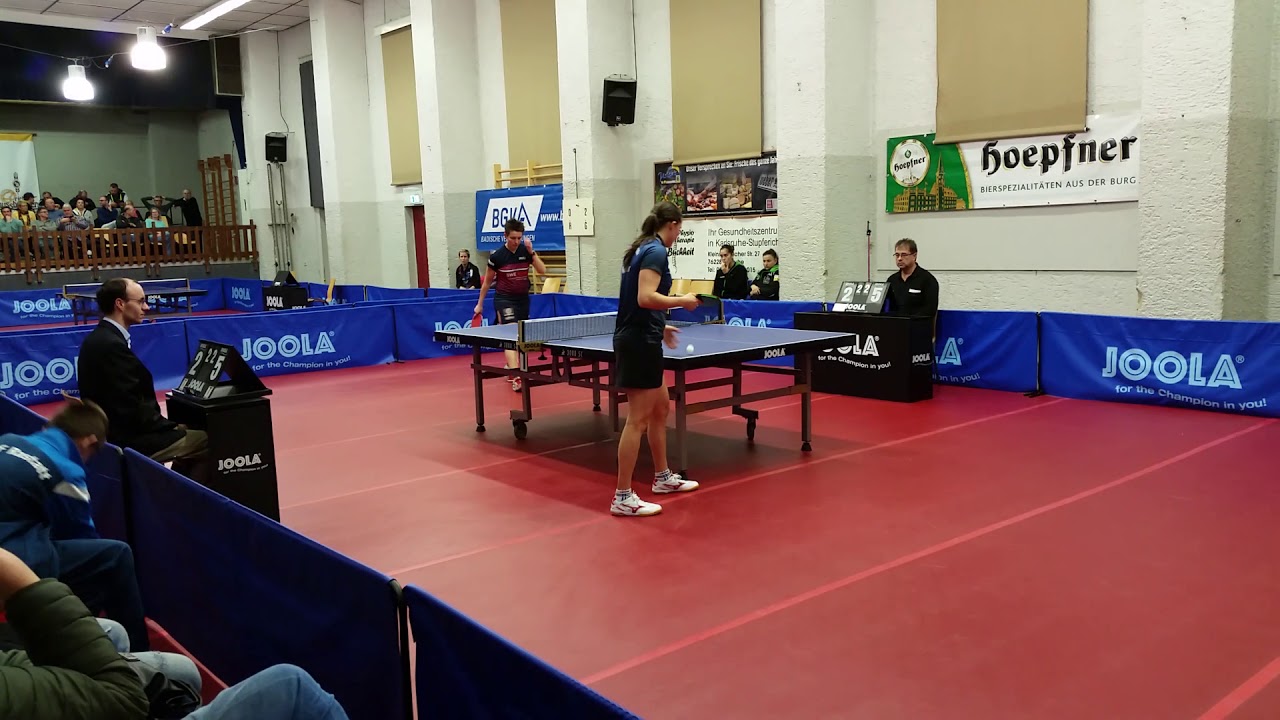Tischtennis Damen Bundesliega TV Busenbach Tania Kr&auml;mer - Sabine Winter SV DJK Kolbermoor