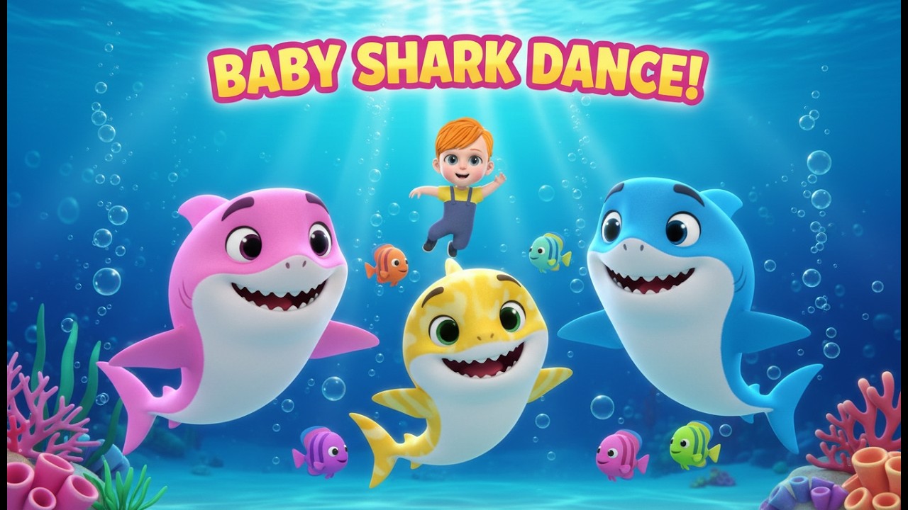 Baby Shark Dance Song 🦈 | Fun Kids Nursery Rhymes & Baby Songs | Baby Kids TV